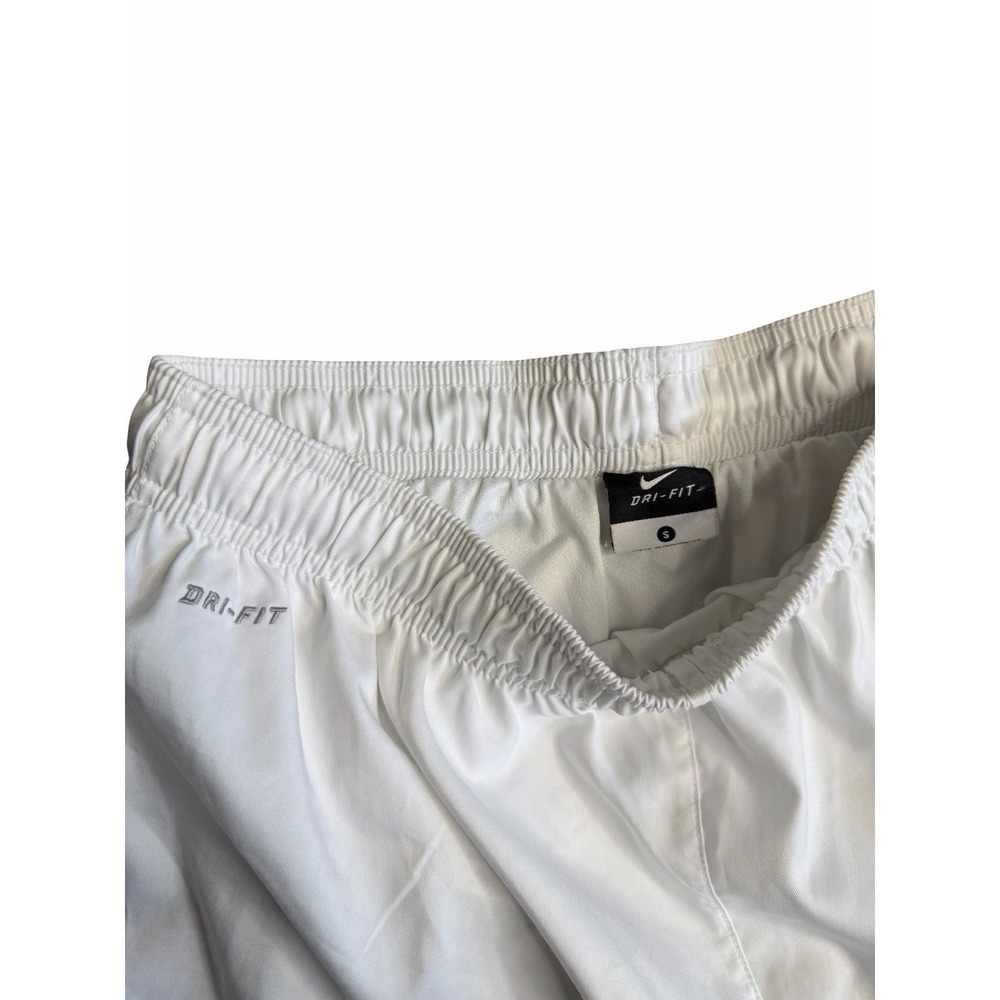 Nike Dri Fit Shorts Adult Small White Athletic Training Running 4" Inseam - Picture 4 of 4